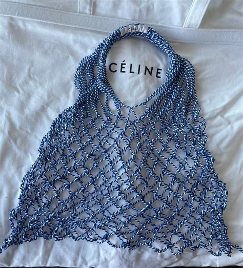 fishnet bag celine|Celine tomboy bag.